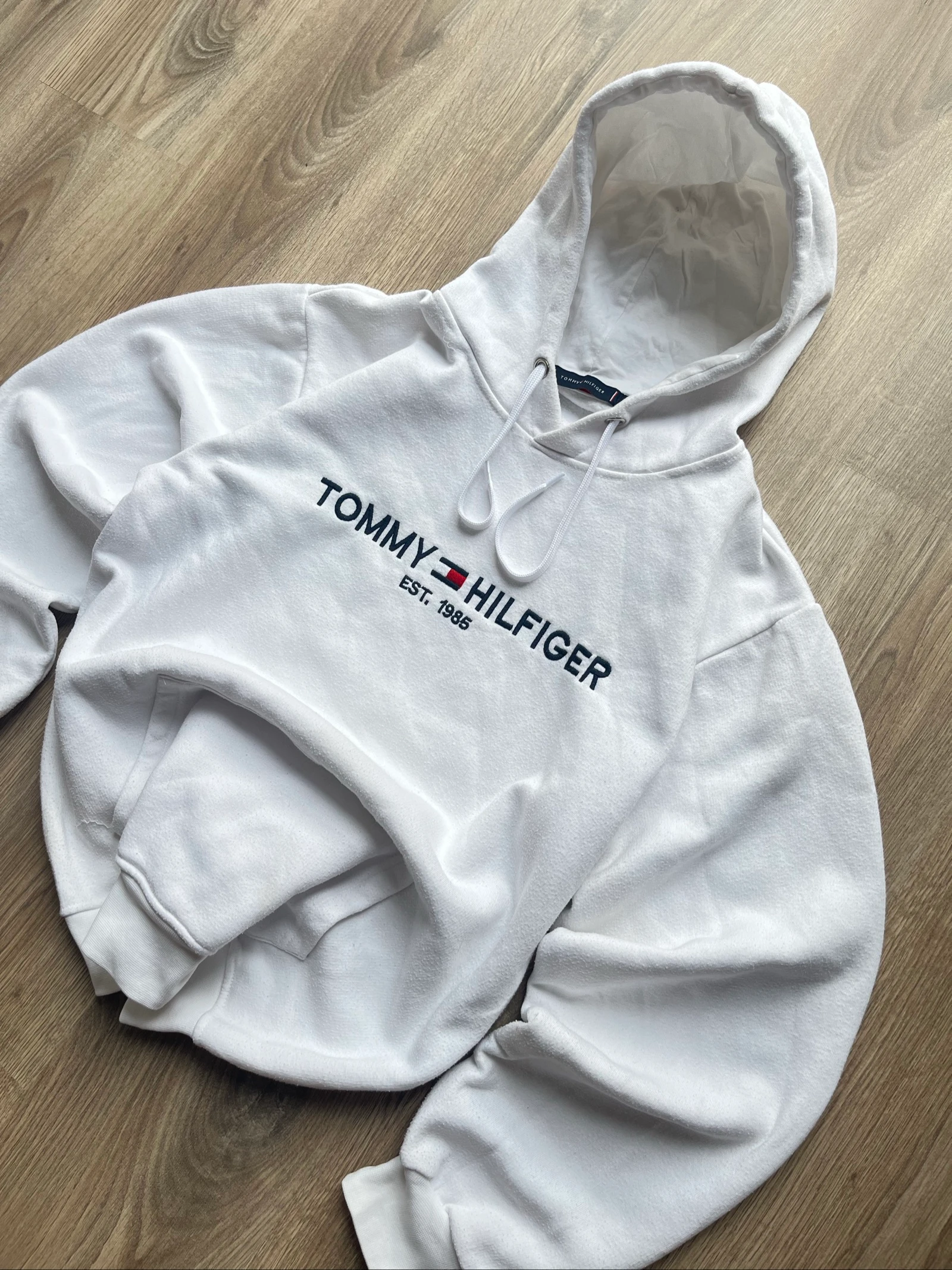 Tommy Hilfiger Hoodie Sweatshirt Logo Vintage Y2K Archive Streetwear Sportkleding Essential Unisex – photo 2